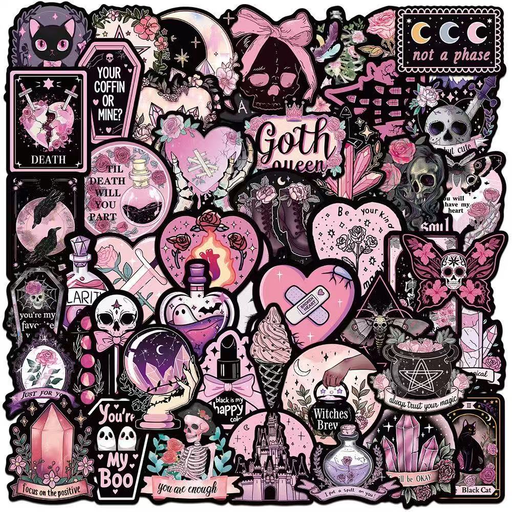 Dark Gothic Style Stickers(50 pcs)