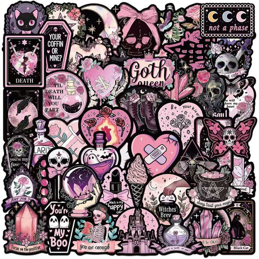 Dark Gothic Style Stickers（50 pcs）